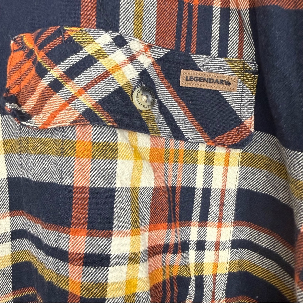 Legendary Whitetails plaid flannel shirt size 2X - Picture 3 of 9